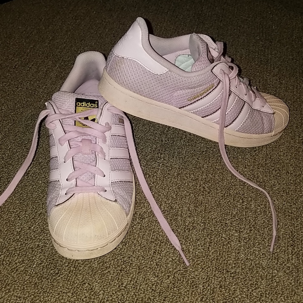Adidas Superstar  Pink size6.5